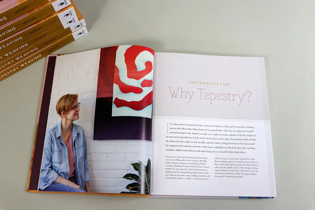 Signed copies of The Art of Tapestry Weaving and Untangled